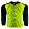 Soccer Goalie Shirt, Padded Goalkeeper Jersey with Sponge Protector (Small, Neon) view 1