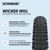 Schwalbe Wicked Will Performance Folding Tyre, Black, 65-584 (27.5x2.60 650B) view 2