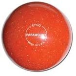 BuyBocceBalls - EPCO Candlepin Bowling Balls - Paramount Speckled -Orange (4 1/2 inch- 2lbs. 6oz.) - Single - Made in USA