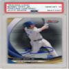Bobby WITT 2020 Bowman's Best Autographed Card #TP-20 - PSA/DNA 10 view 1