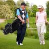 OFFICEJOY Golf Stand Bag with 6 Way Divider, Carry Golf Bag with Shoulder Strap, Lightweight Golf Stand Bag for Men & Women (Black) view 2