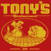 Disney Girl's Tonys Restaurant T-Shirt, Red, Large view 2