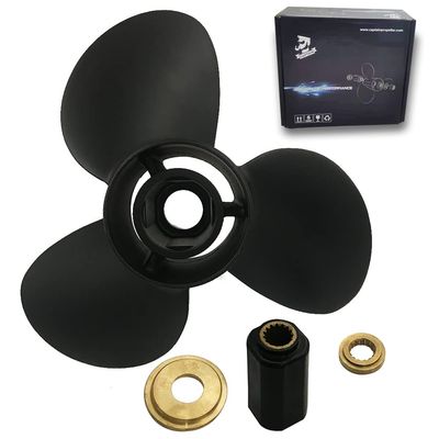 Boatman 14x21 Aluminum Outboard Boat Propeller fit Johnson Evinrude Cupped Prop Engines 90-140 HP,15-Spline