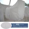 Gicov Boat Seat Cover Waterproof Captain Chair Cover Weather Resistant Pedestal Pontoon Captain Boat Bench Chair Seat Cover Helm Chair Protective Cover 25.5"x25.5"x47"/65x65x120cm view 2