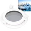 Plumbing Fittings 8in Round Opening Portlight Porthole Tempered Glass Window for RV Boat view 2