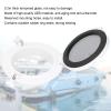 Plumbing Fittings 8in Round Opening Portlight Porthole Tempered Glass Window for RV Boat view 3