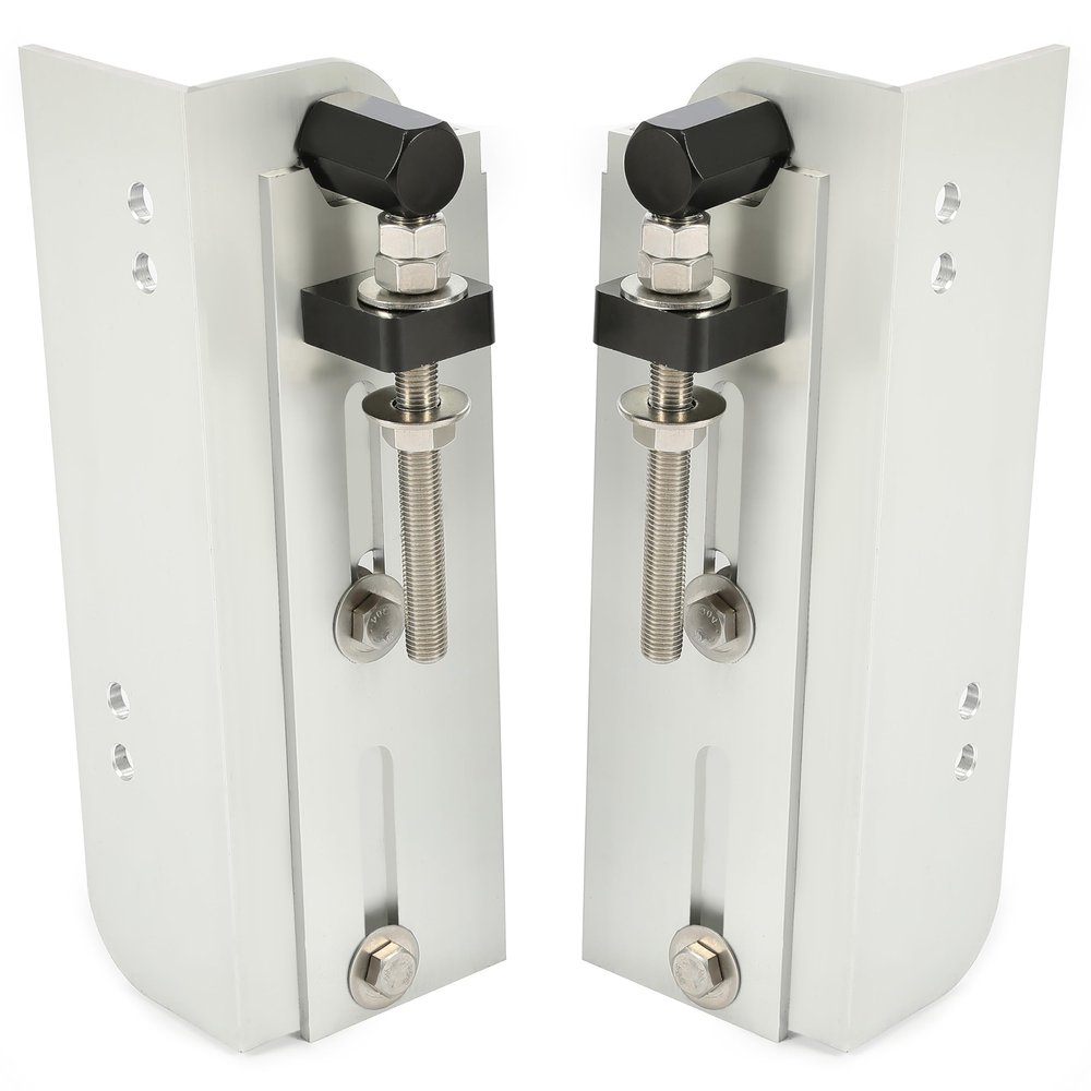 Kojem Jack Plate Adjustable 6'' Set Back JPL4000 Outboard Motor Boat Power Lift Aluminum 150 Maximum Horsepower New Factory Style