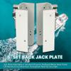 Kojem Jack Plate Adjustable 6'' Set Back JPL4000 Outboard Motor Boat Power Lift Aluminum 150 Maximum Horsepower New Factory Style view 2