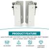Kojem Jack Plate Adjustable 6'' Set Back JPL4000 Outboard Motor Boat Power Lift Aluminum 150 Maximum Horsepower New Factory Style view 4