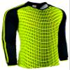 Soccer Goalie Shirt, Padded Goalkeeper Jersey with Sponge Protector (Medium, Neon) view 3