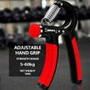 YFCDZVBH 5-60Kg Gym Fitness Hand Grip Men Women Adjustable Finger Heavy Exerciser Strength Compatible with Muscle Recovery Hand Gripper Trainer Useful (Color : Red) view 4