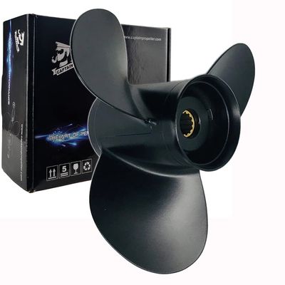 Boatman 11.6x12 Aluminum Outboard Boat Propeller fit Johnson Evinrude Cupped Prop Engines 40-50 HP,13-Spline