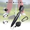 Mobile Pro Shop Golf Club Carrier with Golf Club Brush  Holds up to 6 Golf Clubs, Keeps Your Clubs Visible, Clean & Dry  Premium Quality Golf Club Holder (Grey_Turquoise) view 2