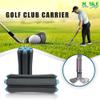 Mobile Pro Shop Golf Club Carrier with Golf Club Brush  Holds up to 6 Golf Clubs, Keeps Your Clubs Visible, Clean & Dry  Premium Quality Golf Club Holder (Grey_Turquoise) view 3