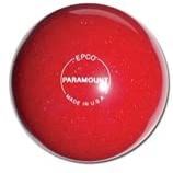 BuyBocceBalls - EPCO Candlepin Bowling Balls - Paramount Speckled - Red (4 1/2 inch- 2lbs. 6oz.) - Single - Made in USA