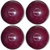 BuyBocceBalls - EPCO Candlepin Bowling Balls - Paramount Speckled - Cranberry (4 1/2 inch- 2lbs. 6oz.) - 4 Balls - Made in USA view 1