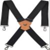 WELKINLAND 2Inch Men's Heavy Duty Suspenders w/Hooks For jeans view 1