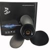 Boatman 9 1/4x10 Aluminum Outboard Boat Propeller fit Johnson Evinrude Cupped Prop Engines8-15HP,10-Spline view 1