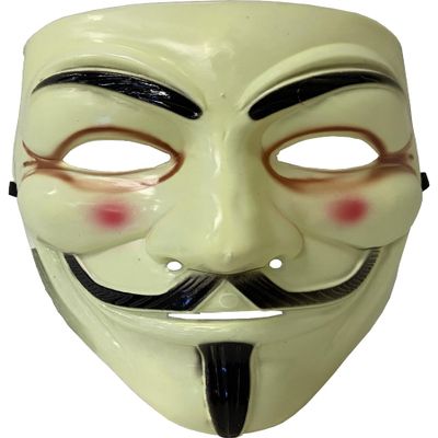 Anonymous Vendetta Guy Mask Costume Accessory