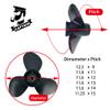 Boatman 11.6x14 Aluminum Outboard Boat Propeller fit Johnson Evinrude Cupped Prop Engines 40-50 HP,13-Spline view 2