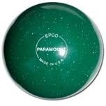 BuyBocceBalls - EPCO Candlepin Bowling Balls - Paramount Speckled - Green (4 1/2 inch- 2lbs.6oz.) - Single - Made in USA