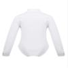 Agoky Boys Ballroom Salsa Latin Dance Shirt Romper Tuxedo Leotard Modern Dancewear Kids Stage Performance Costumes Outfits White_B 6 view 2