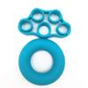 YFCDZVBH 2Pcs/Set Hand Gripper Grip Silicone Ring Hand Resistance Band Finger Stretcher-Exercise Forearm Wrist Training Carpal Expander Useful (Color : Blue) view 1