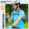 Weewooday 4 Pack Hydration Backpack Pack with 2l Water Bladder Hiking Lightweight Water Backpack Bulk with Hydration Bladder Running Cycling Biking Camping Music Festival Outdoor for Men and Women view 2