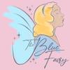 Disney Girl's The Blue Fairy Short Sleeve Tee Shirt, Pink, Large view 2