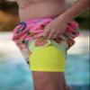 Cozople Boys Pineapple Graphic Swimming Trunks with Boxer Brief Liner Compression Bathing Suit for Teens Summer UPF50+ Quick Dry Swim Beach Board Shorts Size 10 view 4