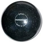 BuyBocceBalls - EPCO Candlepin Bowling Balls - Paramount Speckled - Black (4 1/2 inch- 2lbs. 6oz.) - Single - Made in USA