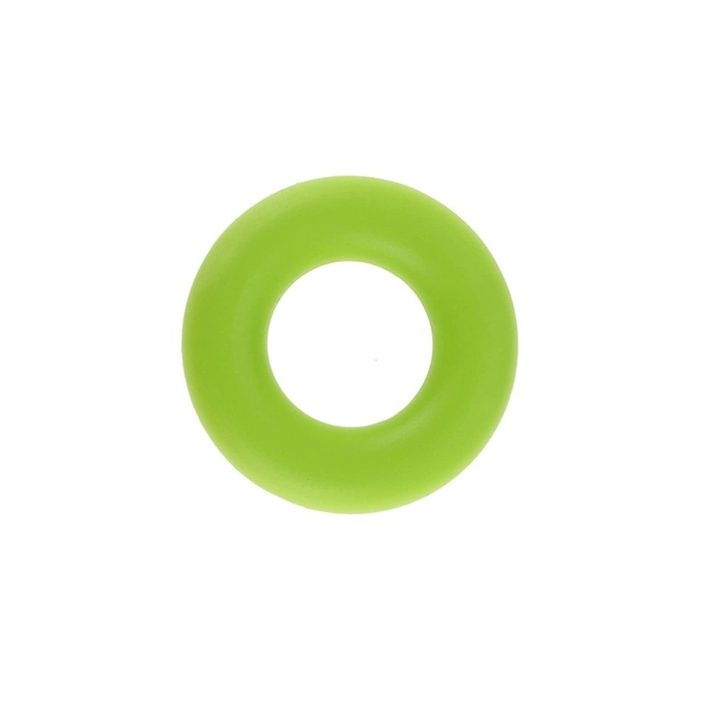 YFCDZVBH Silica Gel Hand Grip Ring for Men Women Gym Fitness Finger Heavy Exerciser Ball Strength Muscle Recovery Gripper Trainer Useful (Color : Green)