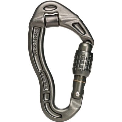 DMM Revolver Screwgate Locking Carabiner - Matt Grey