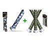 ALIEN PROS 4 Pack Skull & Black Clouds Bat Grip Tape for Baseball 0.5MM - Wrap Your Bat for an Epic Home Run view 1