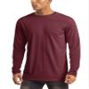 Mens Hiking Shirts Fishing Shirts Long Sleeve Quick Dry Rash Guard UV Protection Clothing Sun Protection Summer UPF 50 Shirts Wine view 1