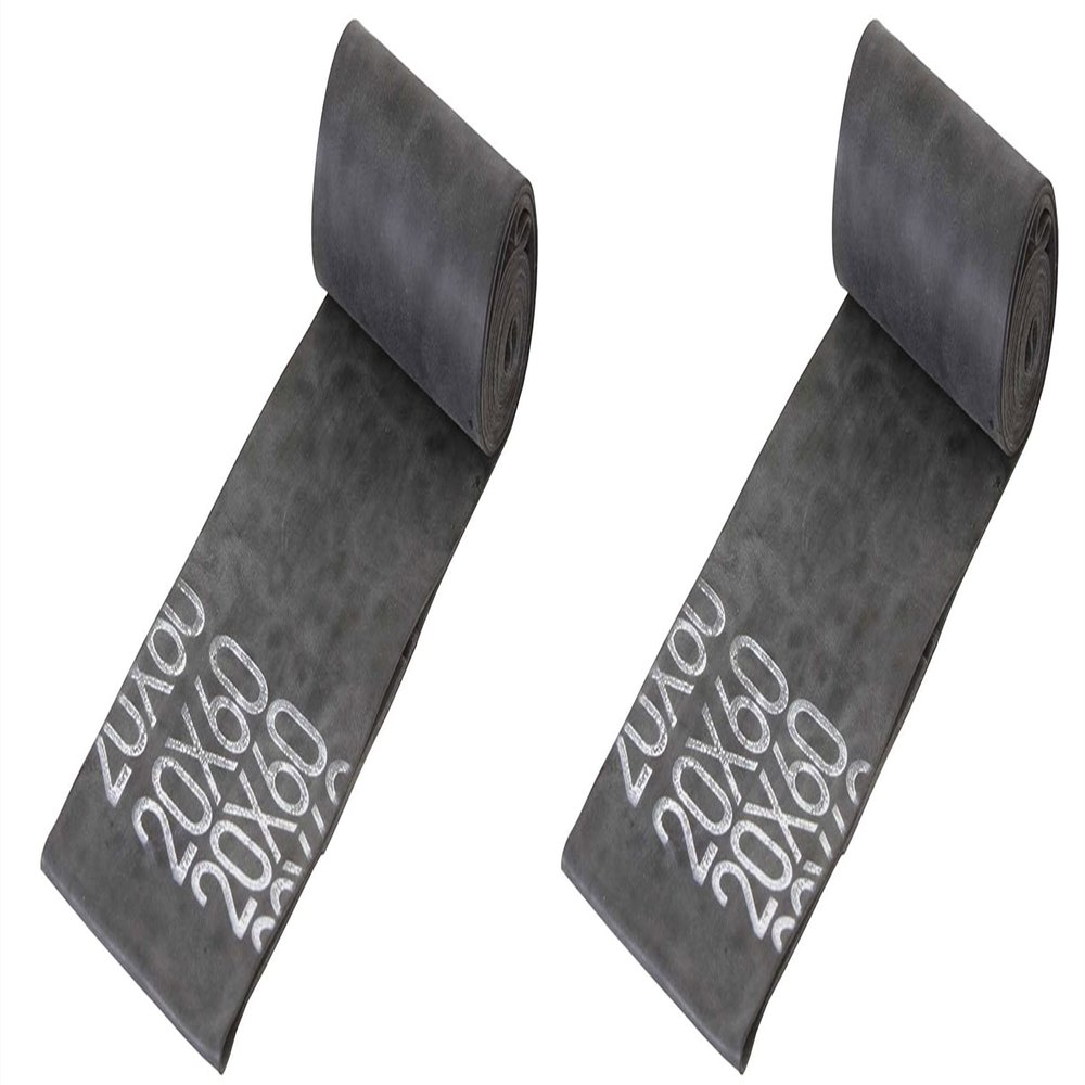 Lowrider Two Black 20" Bike Rim Strips 60mm Wide Pair of Bicycle Rim Strip for 20" Wheel