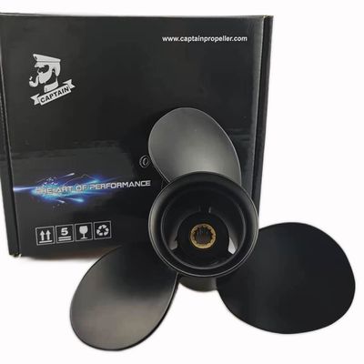 Boatman 9 1/4x9 Aluminum Outboard Boat Propeller fit Johnson Evinrude Cupped Prop Engines8-15HP,10-Spline