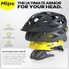 OutdoorMaster MIPS Adult Recreational Cycling Helmet - Carbon Black,M view 2