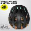 OutdoorMaster MIPS Adult Recreational Cycling Helmet - Carbon Black,M view 4