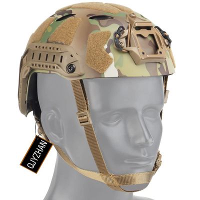 2022 New Tactical Rapid Helmet, Rapid MICH Ballistic Helmet with Side Rails and NVG Mount, Rapid Protection Helmet for Airsoft Paintball Hunting Shooting Outdoor Sports