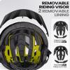 OutdoorMaster MIPS Adult Recreational Cycling Helmet - Carbon Black,L view 3