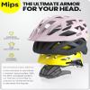 OutdoorMaster MIPS Adult Recreational Cycling Helmet - Misty Sakura,M view 2