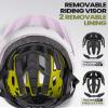 OutdoorMaster MIPS Adult Recreational Cycling Helmet - Misty Sakura,M view 3