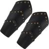 Medieval Knights Leather Battle Arm Guard Bracers Armor Costume view 1