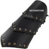 Medieval Knights Leather Battle Arm Guard Bracers Armor Costume view 2