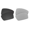 EZReplace Lenses Replacement for Oakley Square Wire 3.0 Sunglasses (Polarized Lenses) - Fits Oakley Square Wire 3.0 Frame (Carbon Black+Metal Silver)
