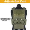 TWINFALCONS Quick Realse 1000D Nylon modular cutting tactical hunting vest personal protective for hunting (Range Green) view 4