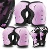 SKATEWIZ Knee and Elbow Pads for Kids 8-14 - Impact Size S Pink Black - Knee Pads for Kids - Wrist Guards for Skating Scooter Roller Skates Skateboard - Ice Skates Ages 6-12 view 1