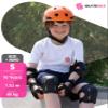 SKATEWIZ Knee and Elbow Pads for Kids 5-8 - Impact Size XS Pink White - Knee Pads for Kids - Wrist Guards for Skating Scooter Roller Skates Skateboard - Ice Skates Ages 6-12 view 2