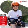 SKATEWIZ Knee and Elbow Pads for Kids 8-14 - Impact Size S Black - Knee Pads for Kids - Wrist Guards for Skating Scooter Roller Skates Skateboard - Ice Skates Ages 6-12 view 2